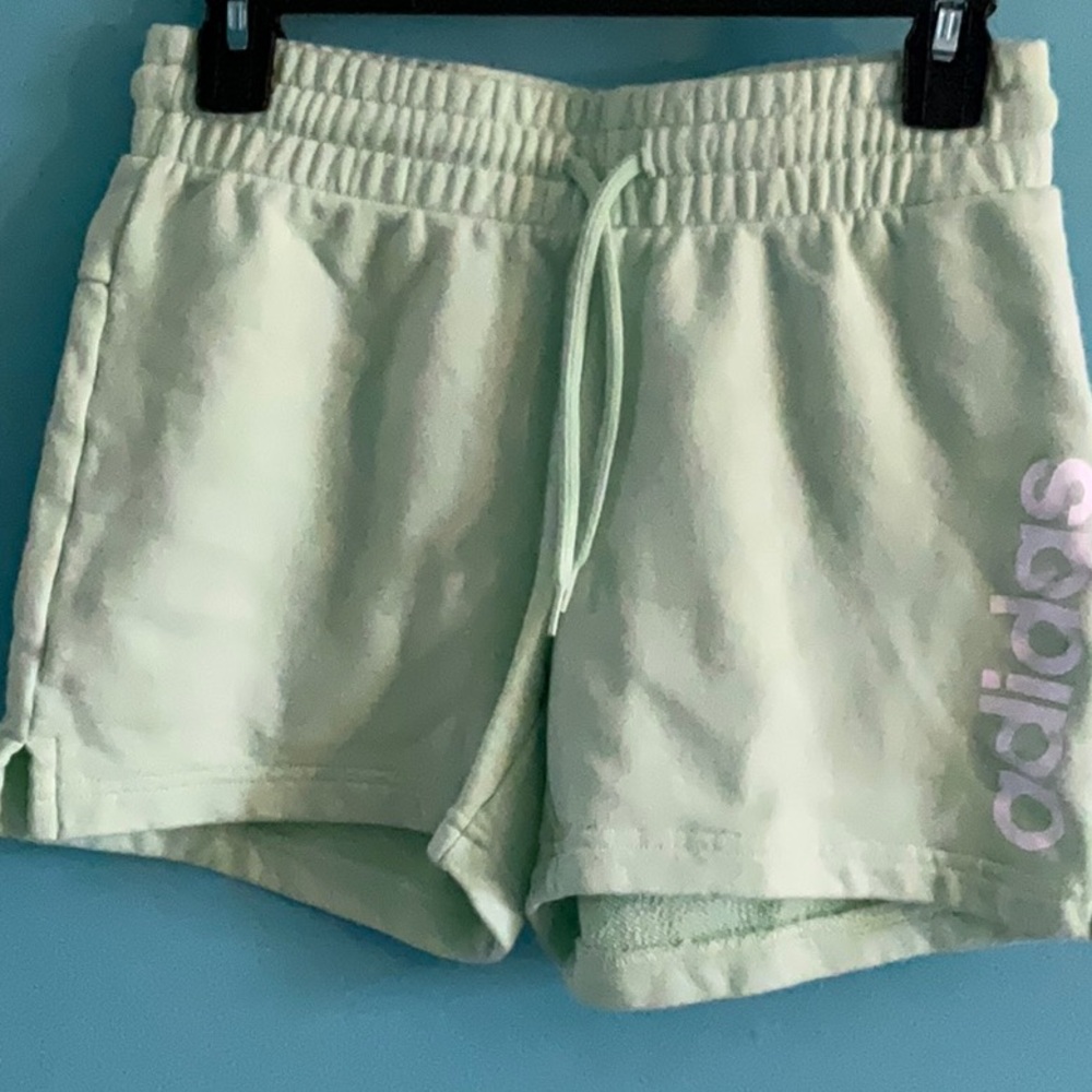 Adidas Light Green Shorts